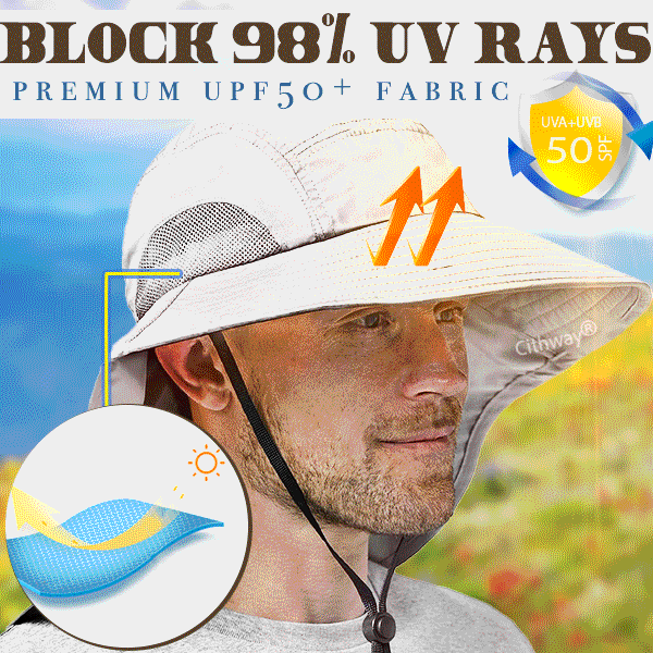 Cithway® All-Round Sun Protective Outdoor Fisherman Hat