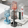 Cithway™ 3-Slotted Toothbrush Holder With Cover