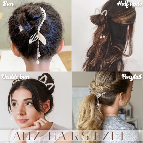 Aexzr™ Elegant Rhinestone Tassel Hair Clip