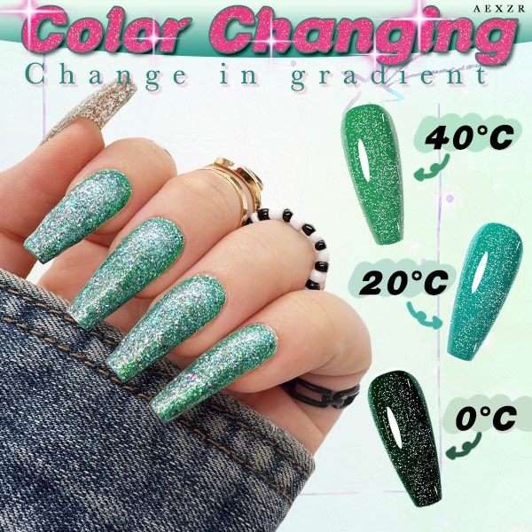 Aexzr™ Color-Changing Thermal Gel Polish