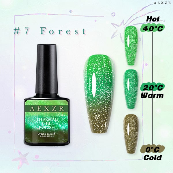 Aexzr™ Color-Changing Thermal Gel Polish