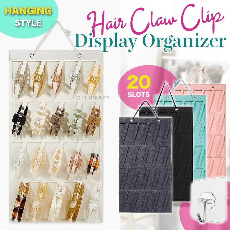 Cithway® Hanging Hair Claw Clip Display Organizer