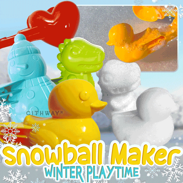 Cithway® Multi-Season Winter Playtime Snow Clip Molds