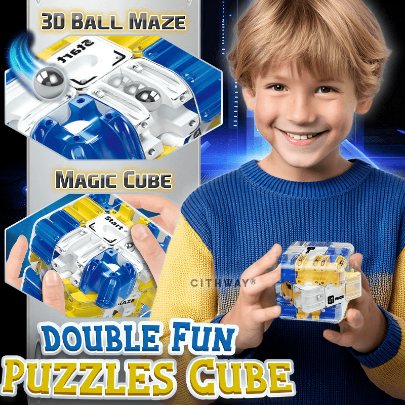 Cithway® Fun 3D Ball Maze Magic Cube