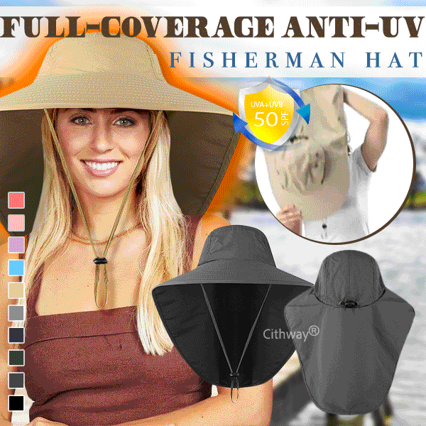 Cithway® All-Round Sun Protective Outdoor Fisherman Hat