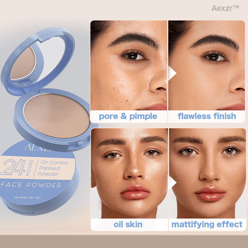 Aexzr™ 24 Hour Oil Control Pressed Powder