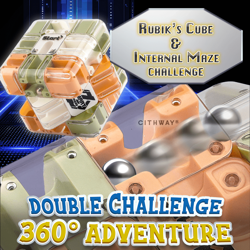 Cithway® Fun 3D Ball Maze Magic Cube