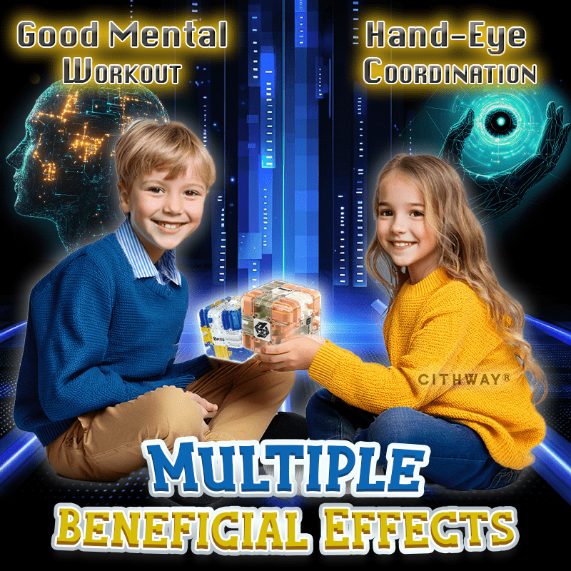 Cithway® Fun 3D Ball Maze Magic Cube