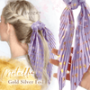SVOZK® Satin Scrunchies Hair Pleated Scarf
