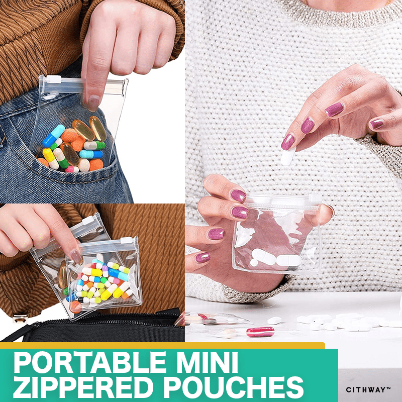 Cithway™  Reusable Zippered Mini Pouches (SET of 7)