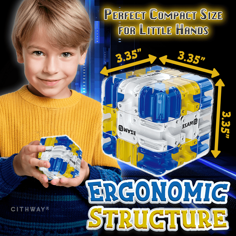 Cithway® Fun 3D Ball Maze Magic Cube