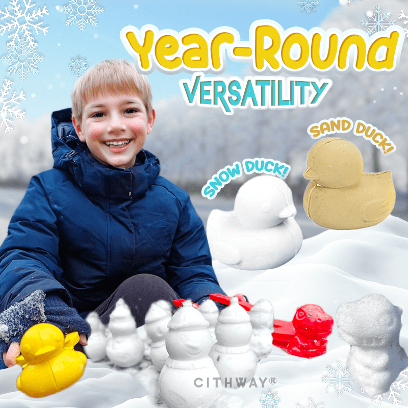 Cithway® Multi-Season Winter Playtime Snow Clip Molds