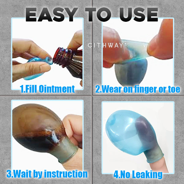 Cithway® Waterproof Wound Protection Toe Sleeves (1 Pair)